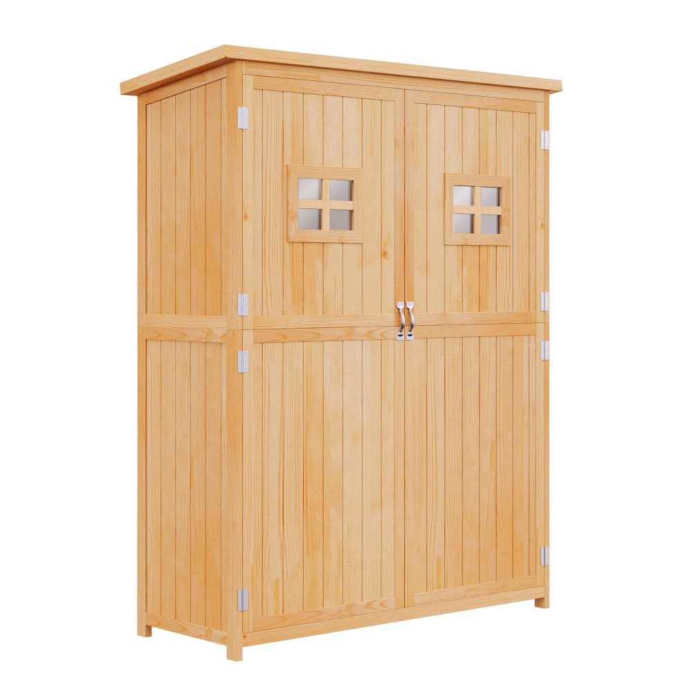 Abri jardin en bois massif pin pré-huilé
