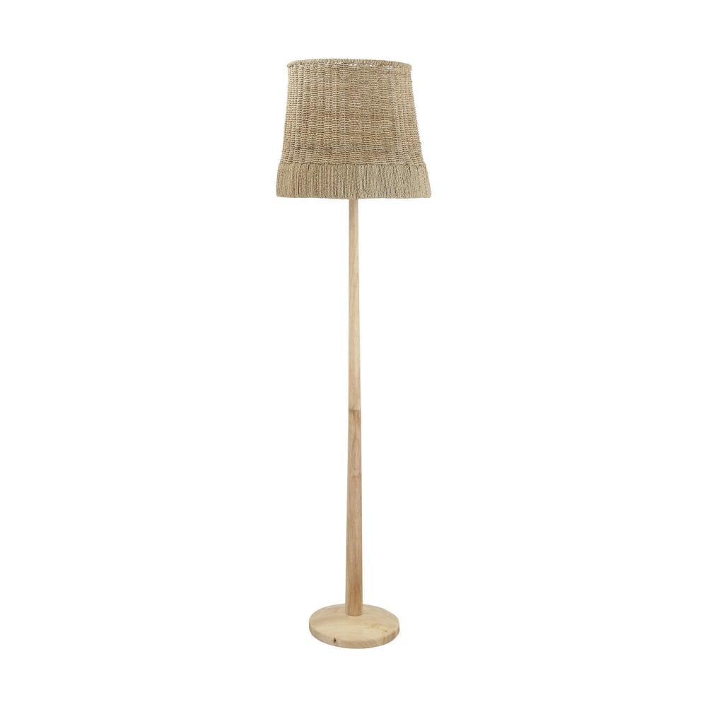 Bloomingville Lampadaire en rotin beige