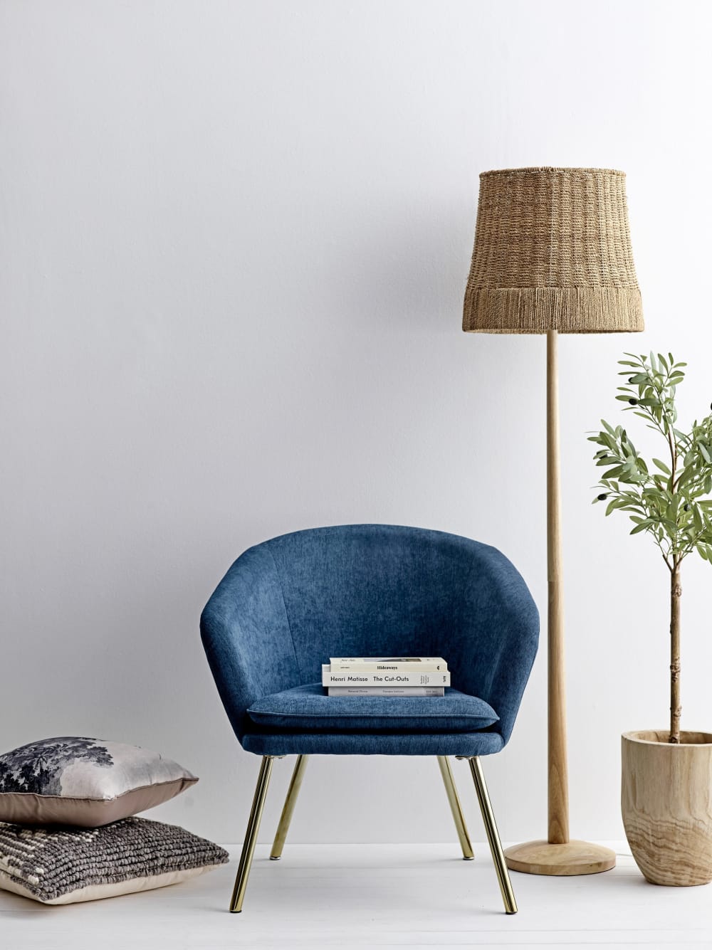 Stehleuchte aus Rattan, beige - Maisons Du Monde