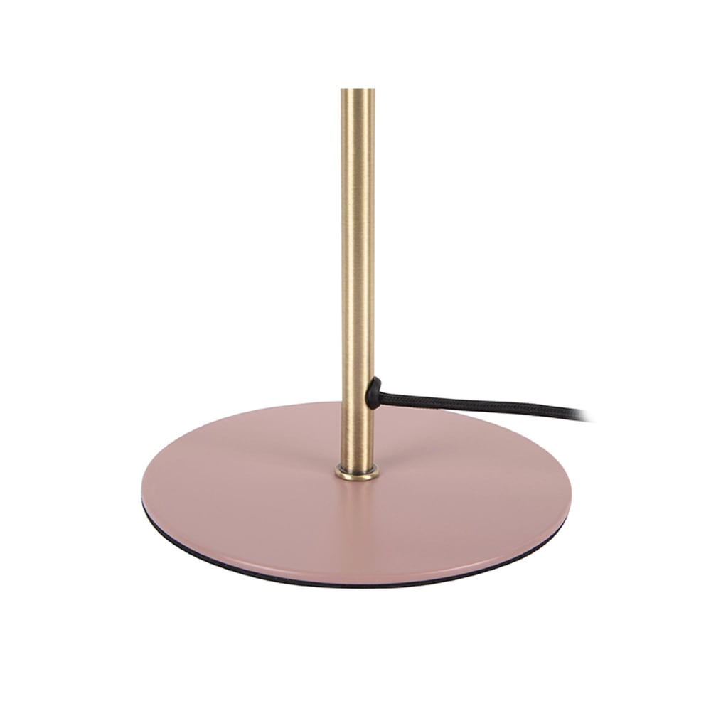 Lampe de table fer rose 20x20x39cm — vue 3