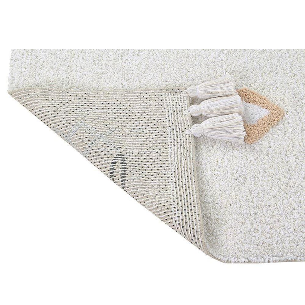 Tapis lavable 140x200 beige — vue 4