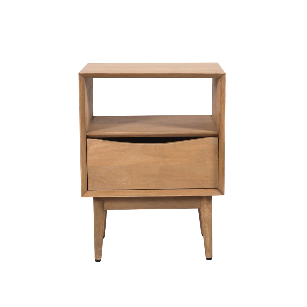 Table de chevet 1 tiroir en bois de manguier - Maisons du Monde