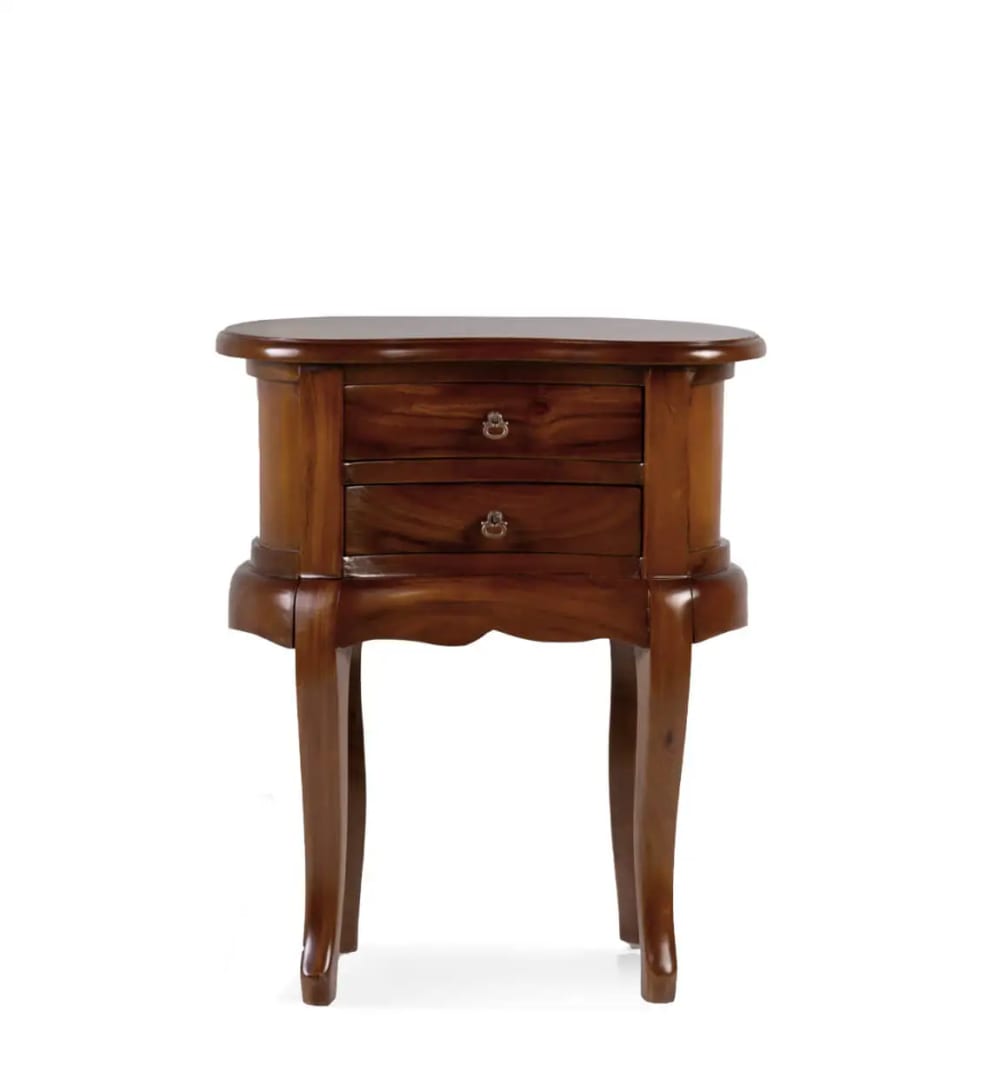 Table de chevet en bois marron L 50 cm - Maisons du Monde