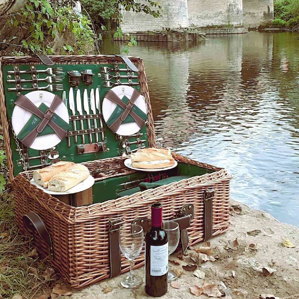Malle pique-nique Champs-Elysées vert foncé 6 personnes