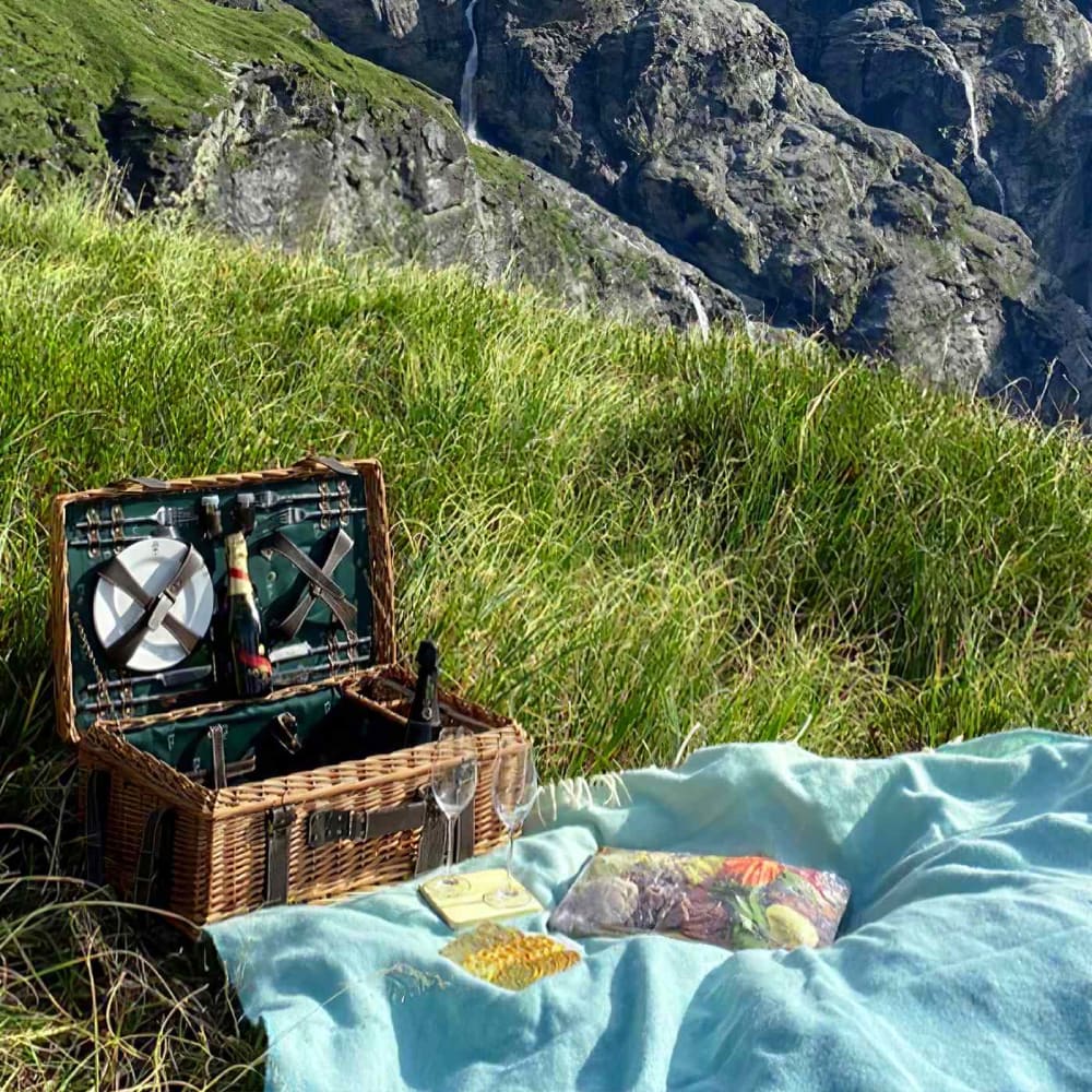 Malle pique-nique Champs-Elysées vert foncé 4 personnes