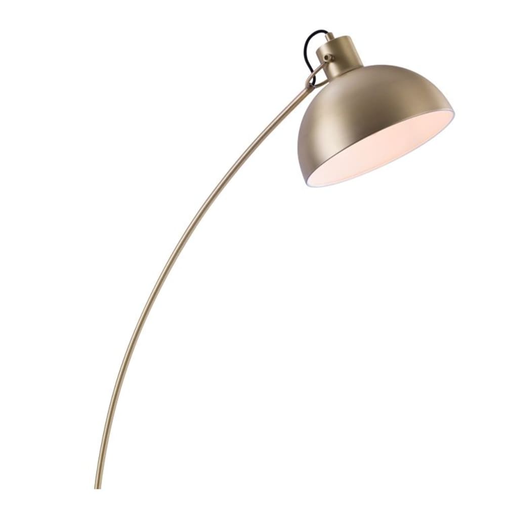 Lampadaire en métal couleur laiton — vue 4