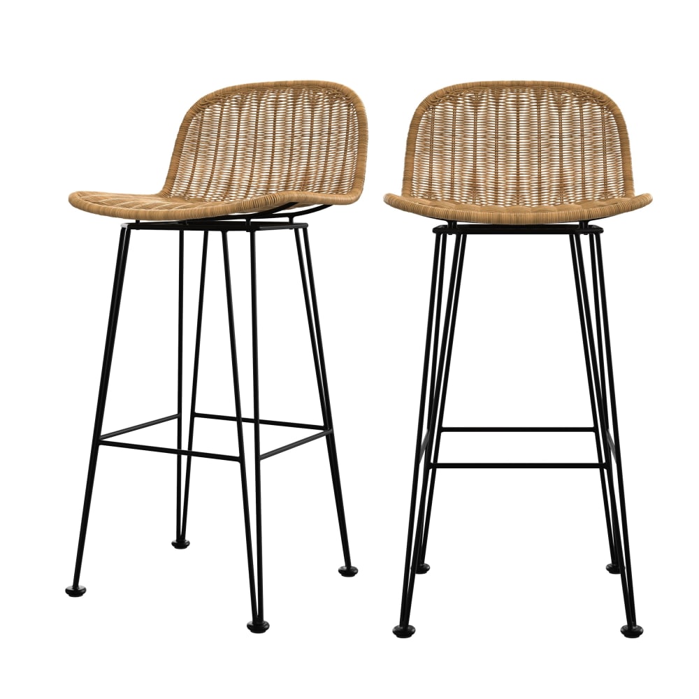 Lot 2 chaises bar