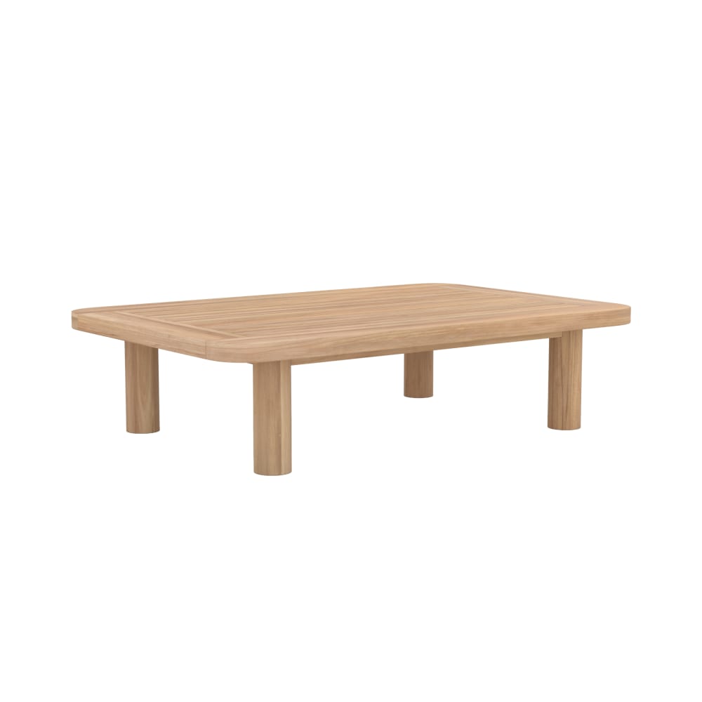 Table basse de jardin en teck