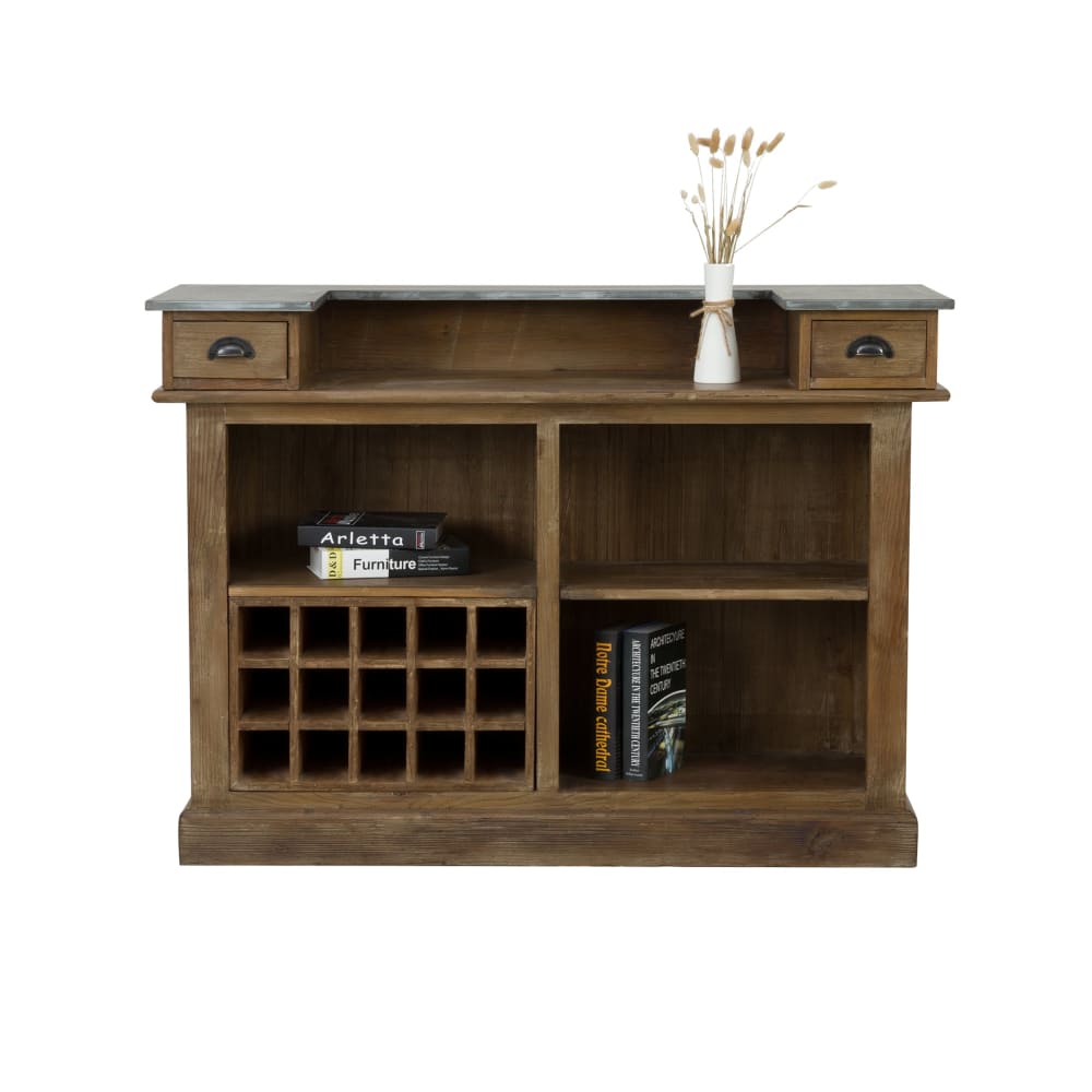 Meuble de bar en bois
