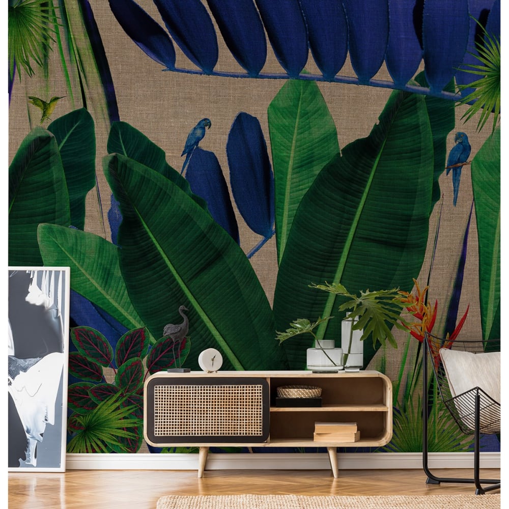 Papel pintado panorámico kolibri
