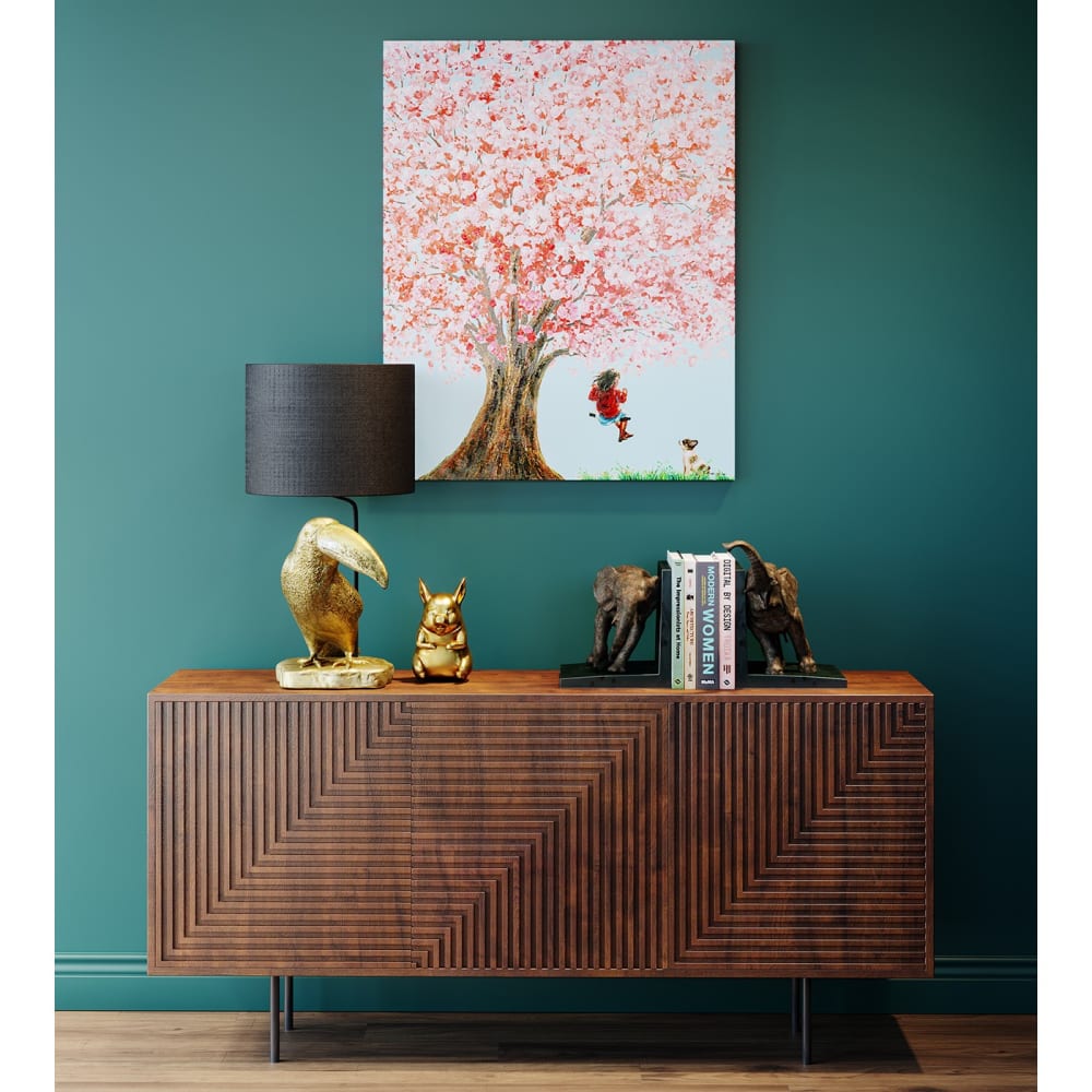 Serre-livres éléphants en polyrésine marron h42 - Maisons du Monde
