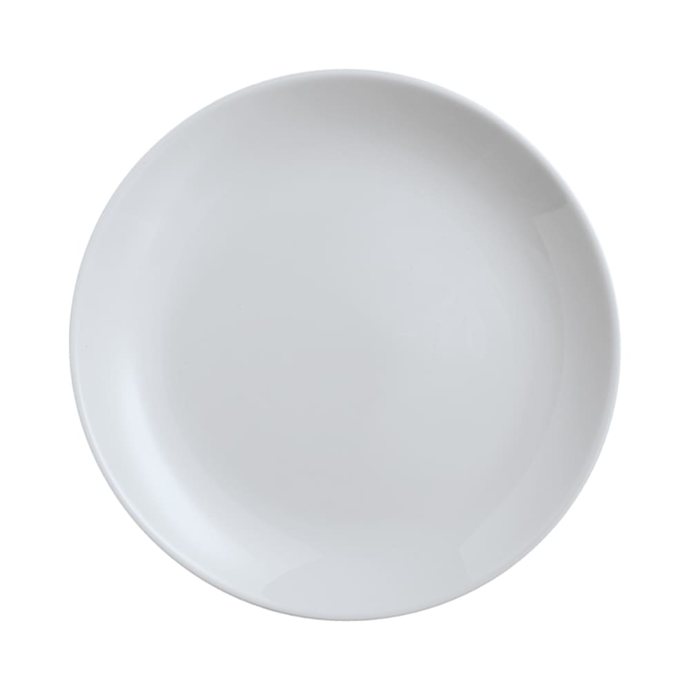 Assiette à dessert en opale gris D19cm
