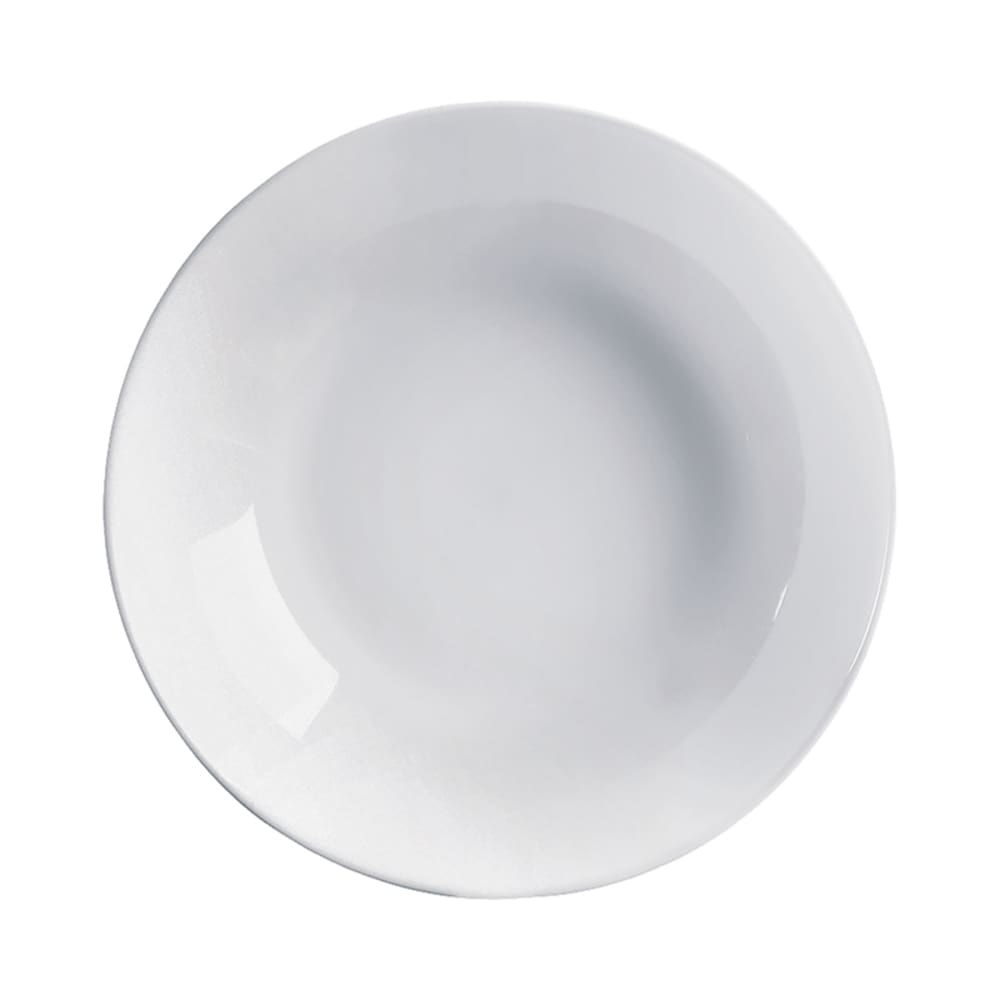 Assiette à soupe en opale gris D20cm