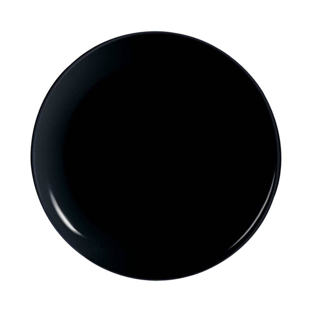 Assiette à pizza noire D32cm Assiette à pizza noire D32cm