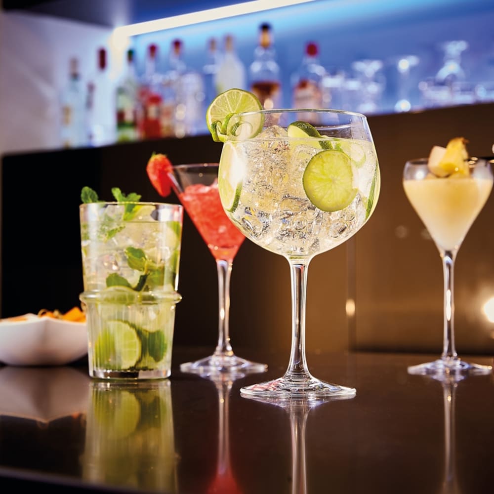 Verre à pied cocktail transparent 30cl - Lot de 6 - Maisons du Monde