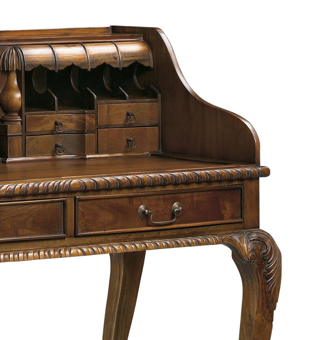 Escritorio de madera marrón 10 cajones anch. 105 cm - Maisons du Monde