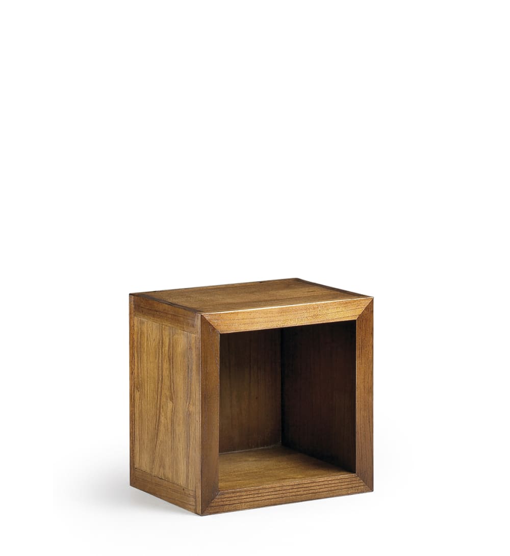 Étagère en bois marron