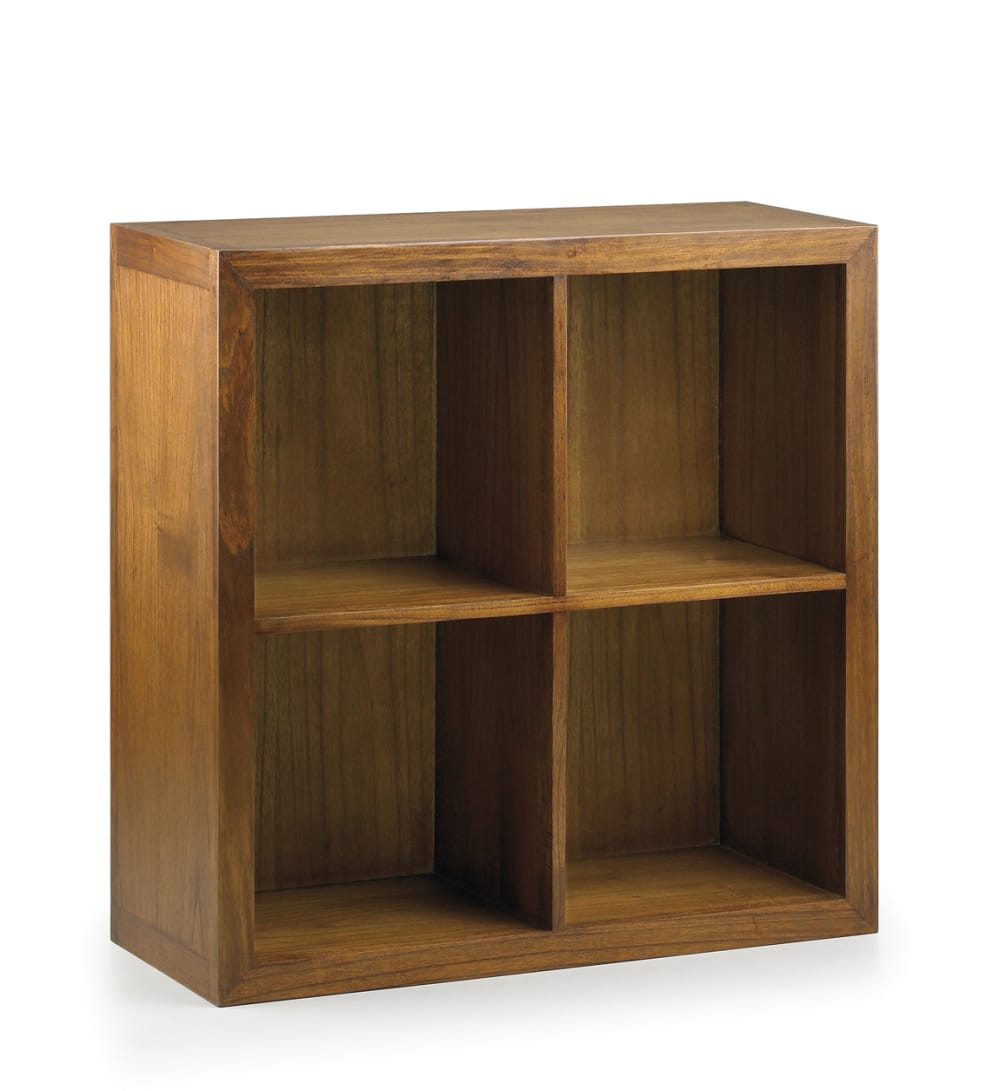 Scaffale da parete in legno marrone L 90 cm - Modello Country - LEGNO