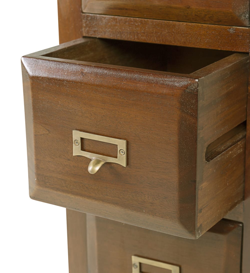 Table de chevet en bois marron L 30 cm - Maisons du Monde