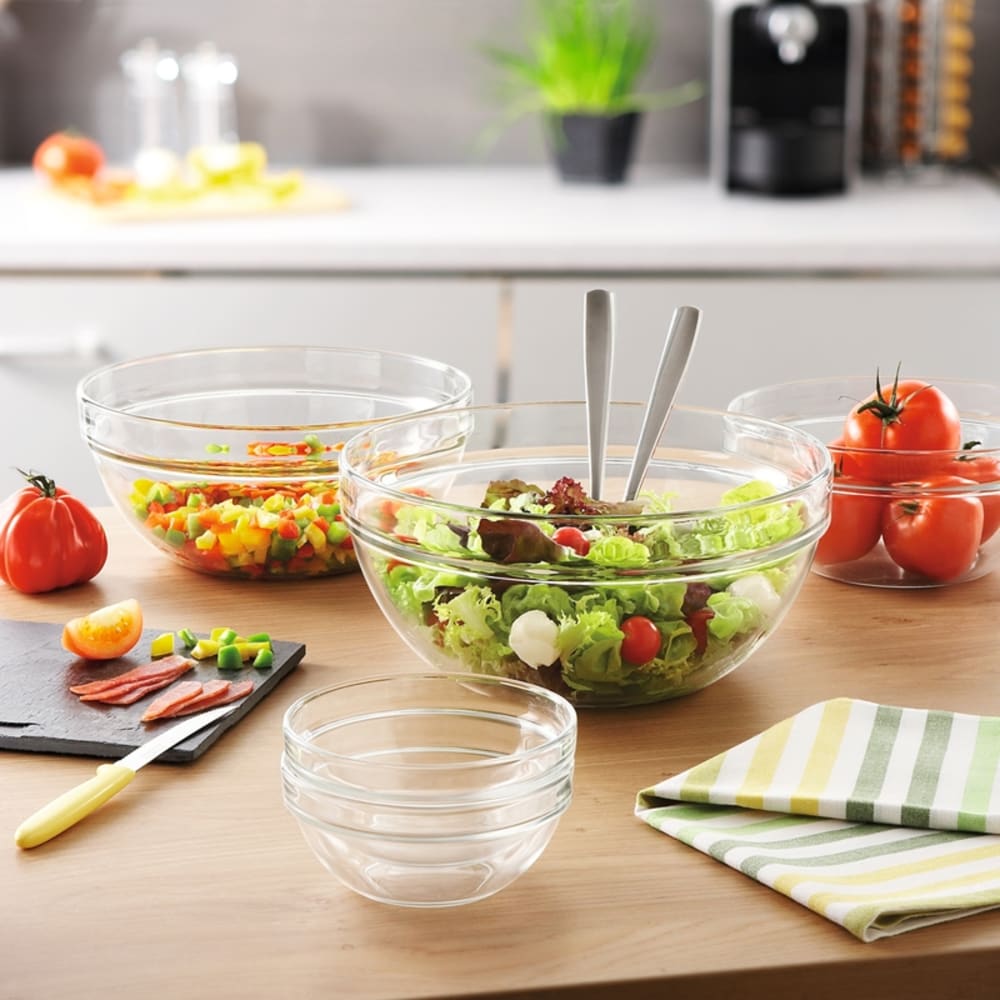 Saladier transparent 29cm - Maisons du Monde