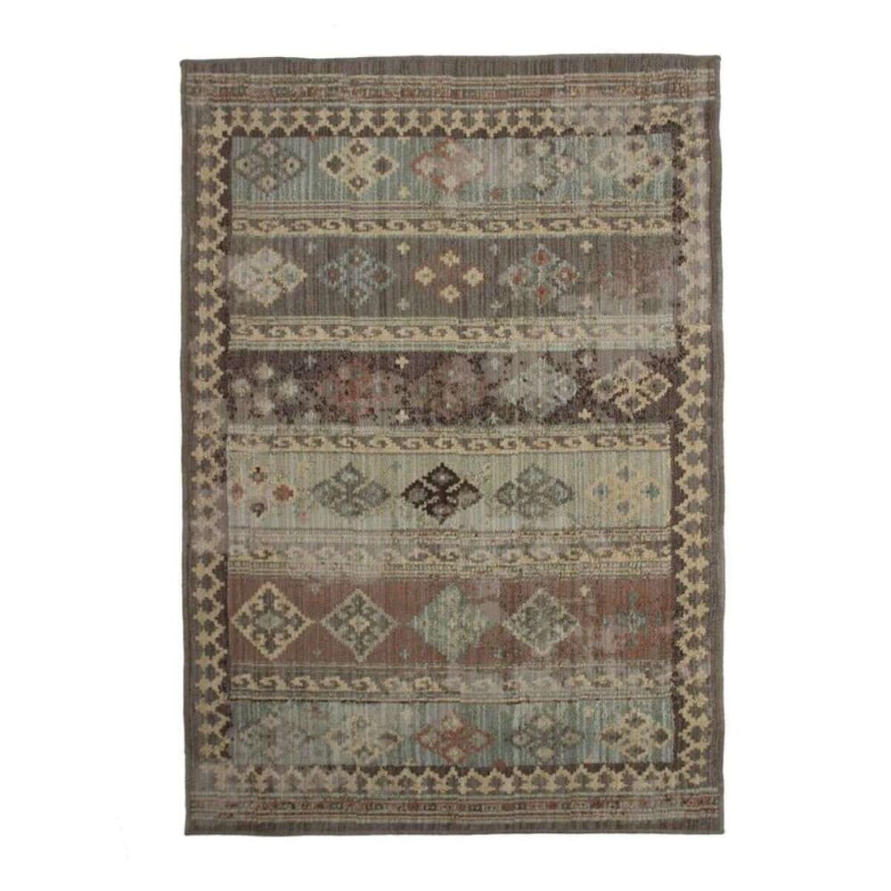 Tapis vintage oriental marron 133x190 Tapis vintage oriental marron 133x190