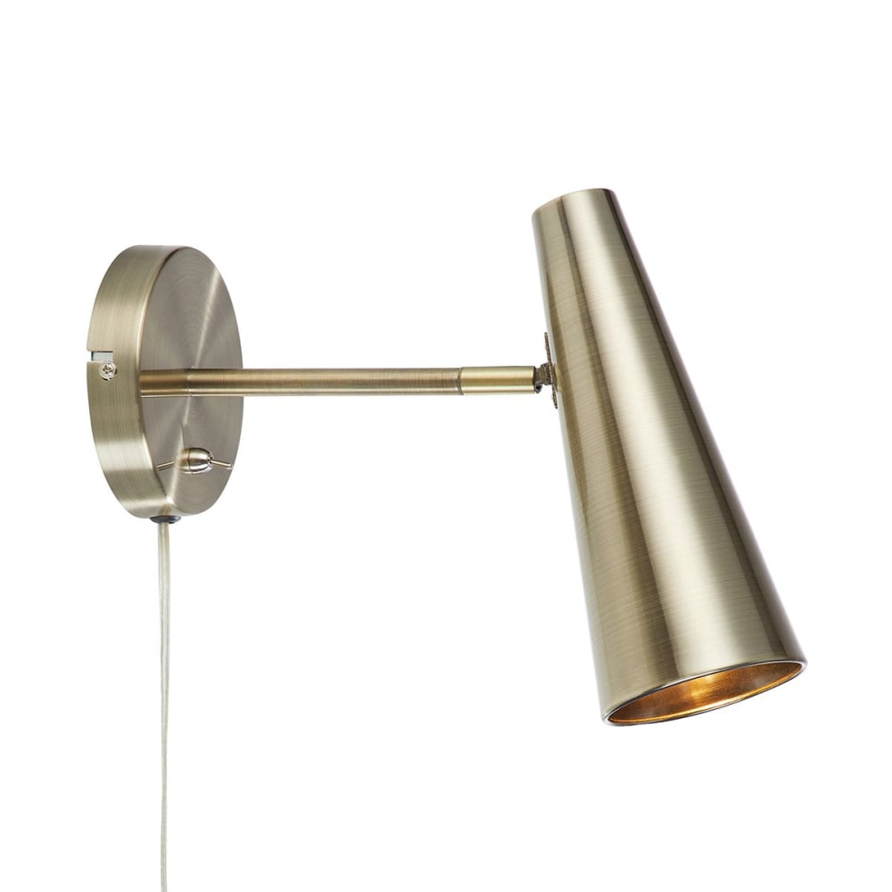 Applique murale laiton vieilli