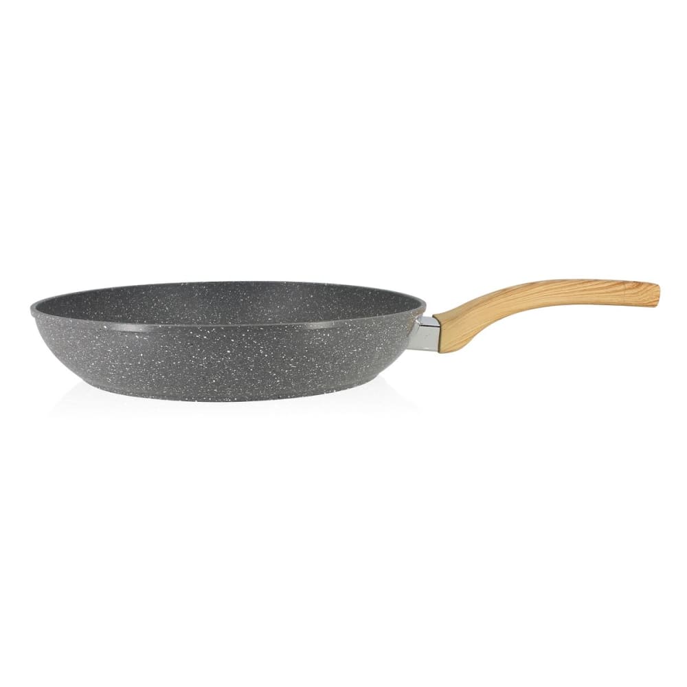 Poêle en aluminium effet pierre 30cm - tous feux Poêle en aluminium effet pierre 30cm - tous feux