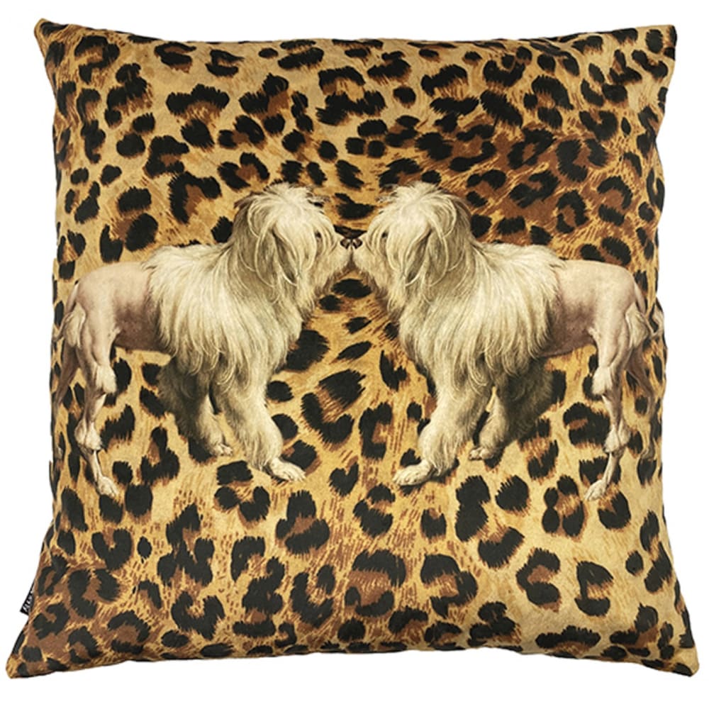 Vanilla Fly Coussin velours 50x50 Jaune