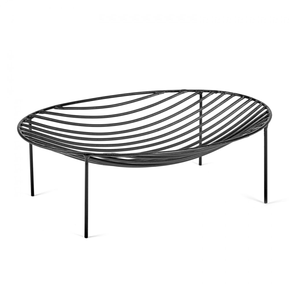 corbeille noire 35x25