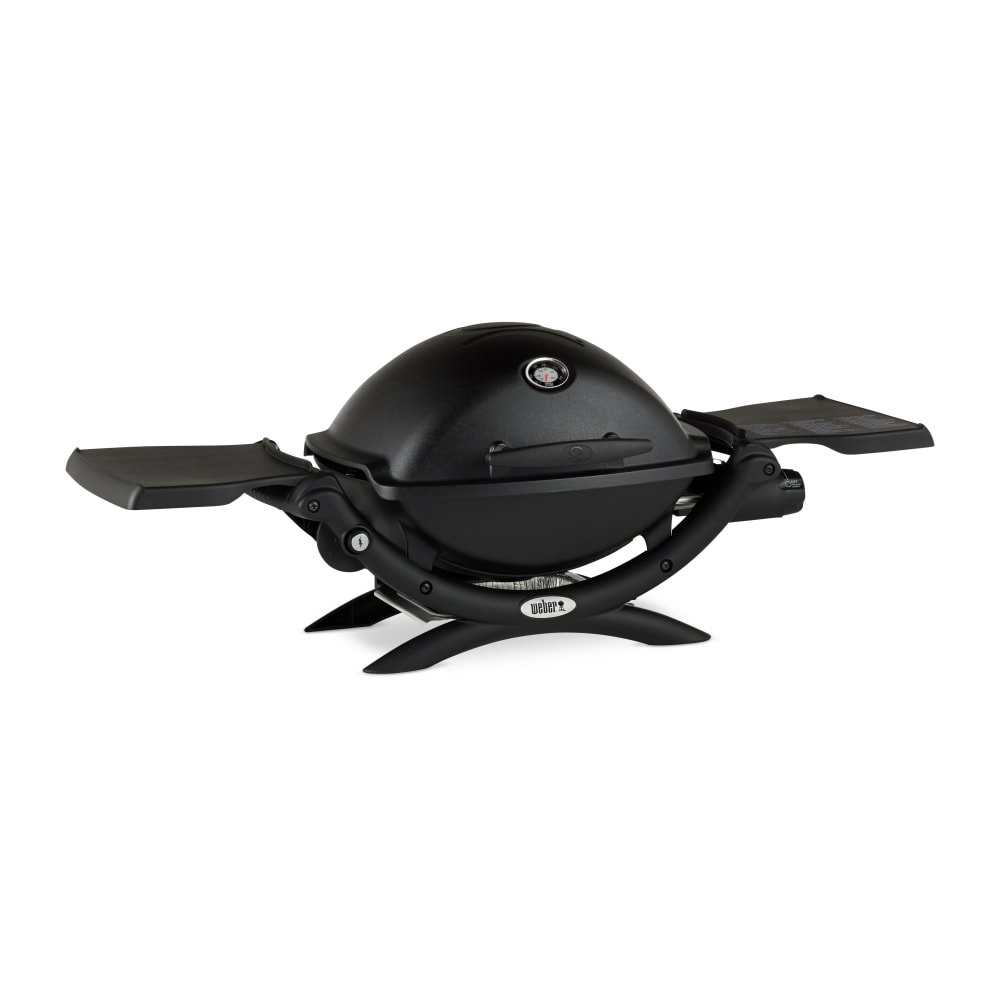 barbecue à gaz noir