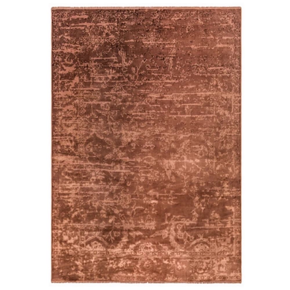 Tapis moderne orange