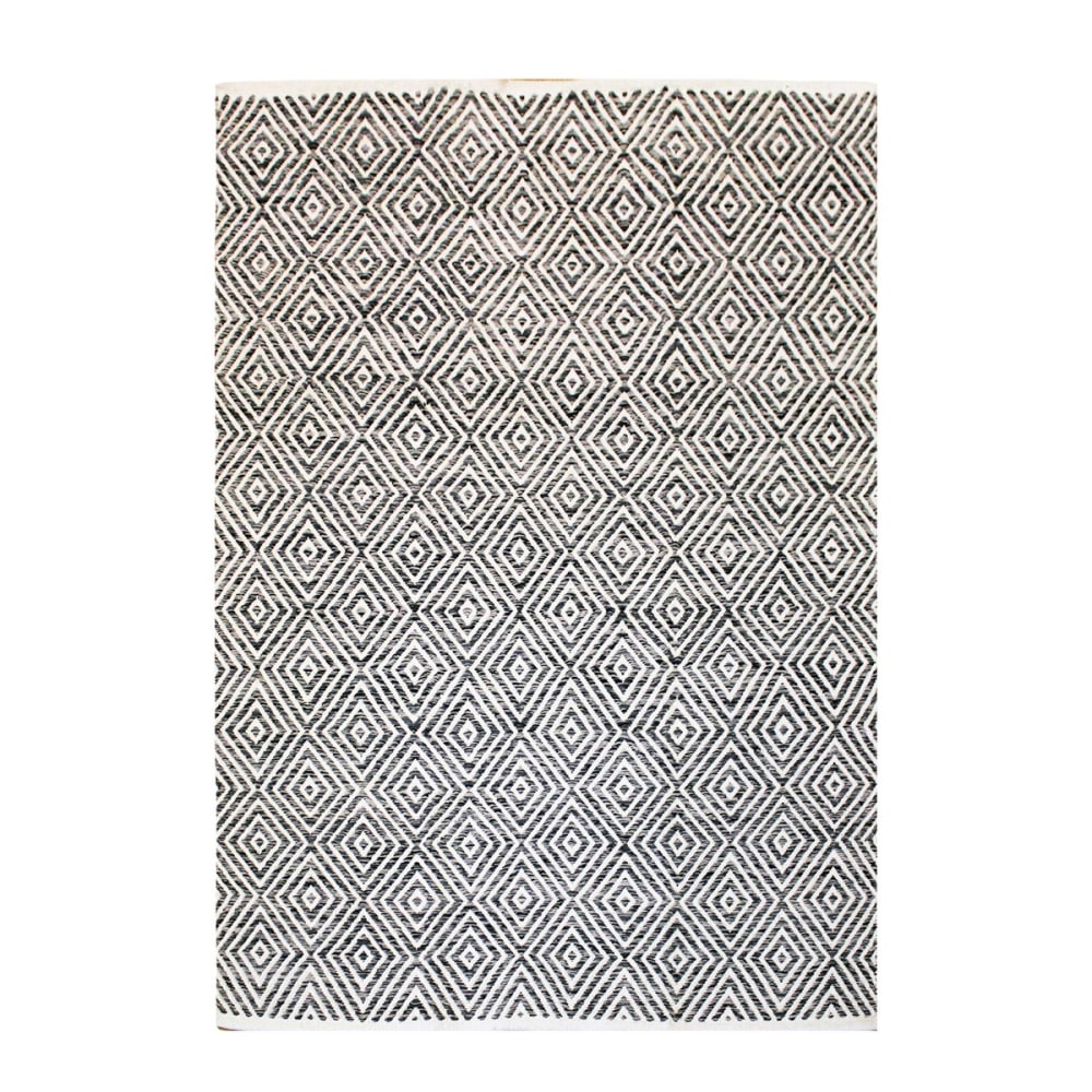 Tapis design en coton