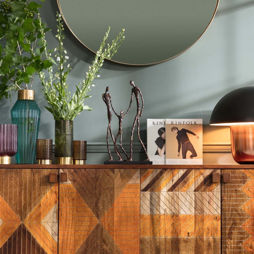 Objeto deco elements happy family 47cm - Maisons du Monde