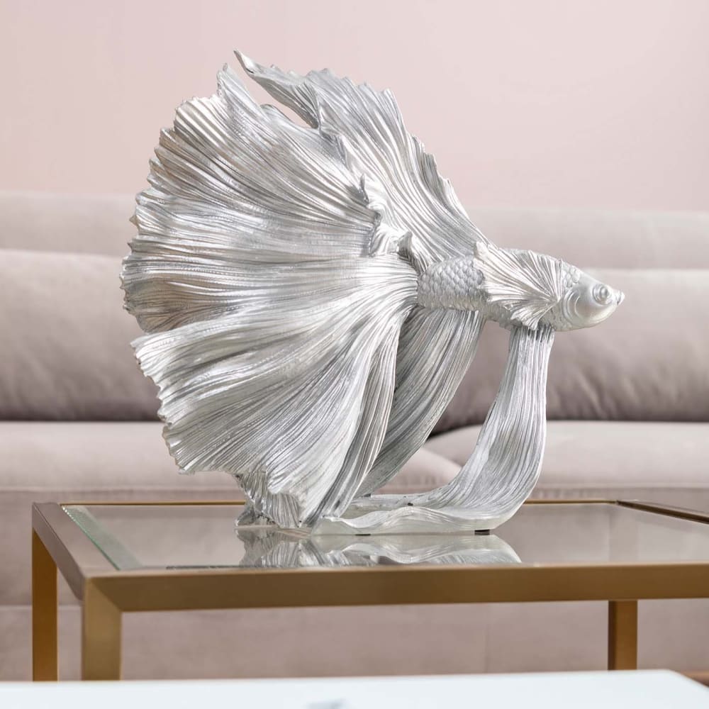 Objeto deco betta fish plata peq - Maisons du Monde
