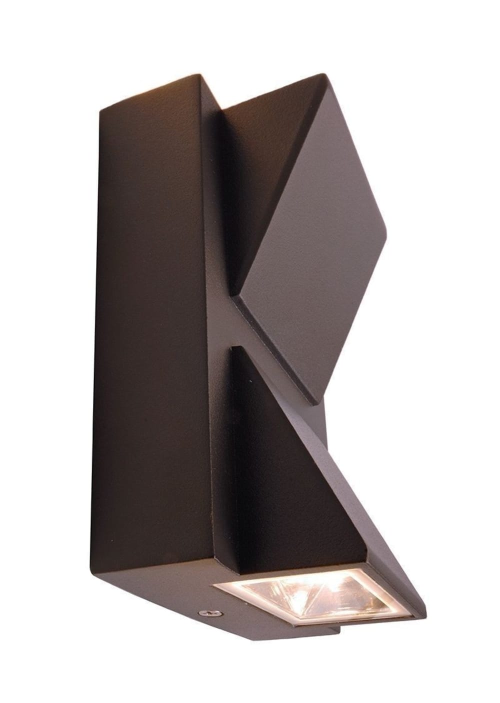 Applique murale extérieure en aluminium anthracite