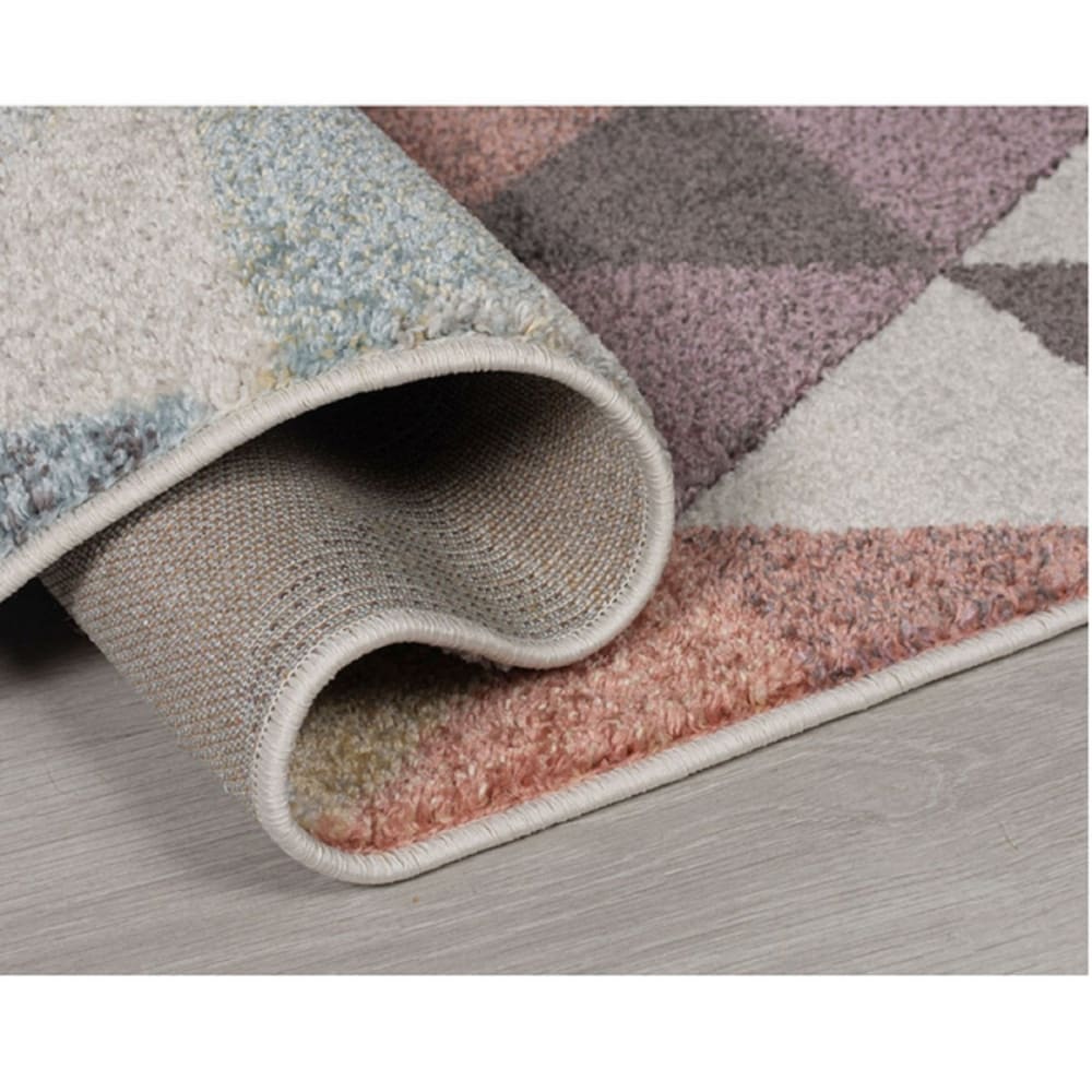 Tapis de salon moderne multicolore 120x170 cm — vue 4