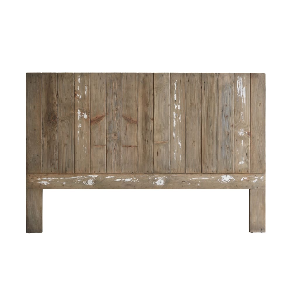 Tête de lit en pin recyclé massif 160 cm