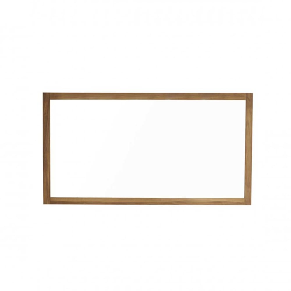 Miroir en teck massif 150x80 cm