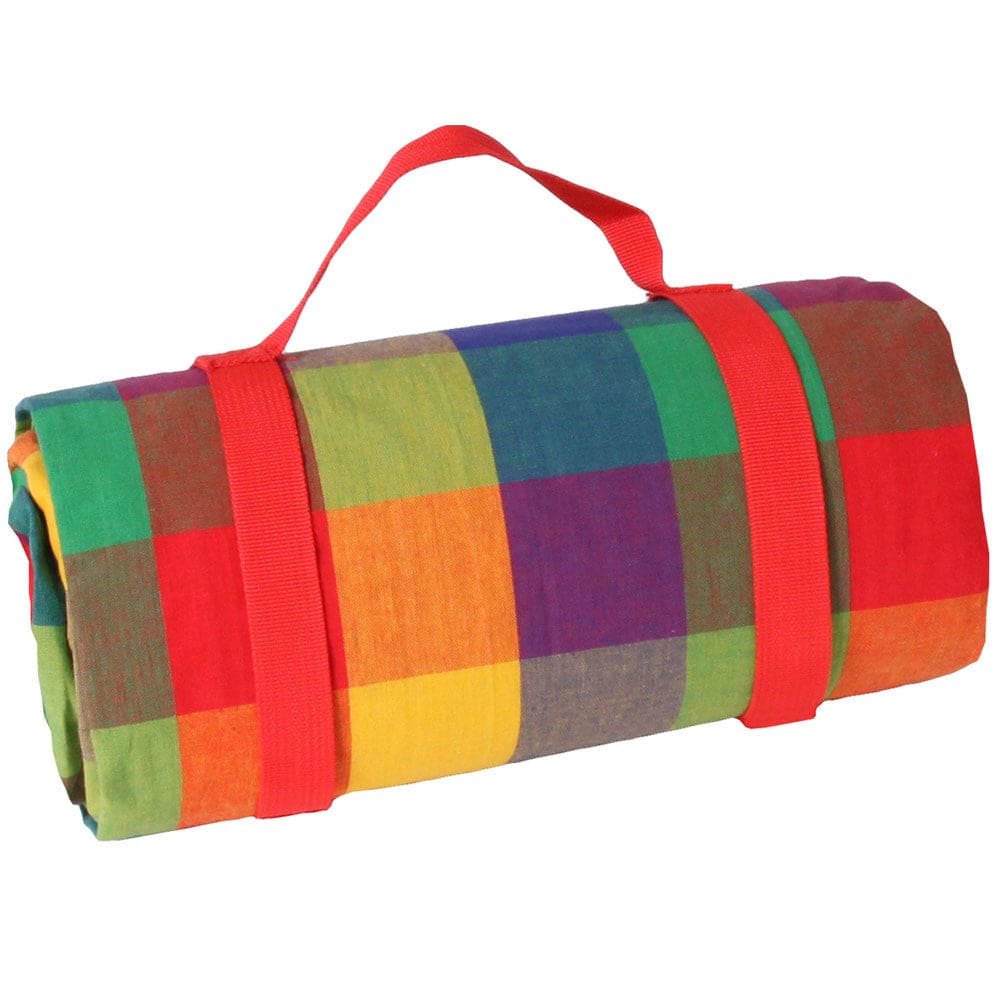 Les jardins de la comtesse Wasserdichte Picknickdecke XL 280 x 140 cm Mehrfarbig style exotic Mehrfarbig Baumwolle