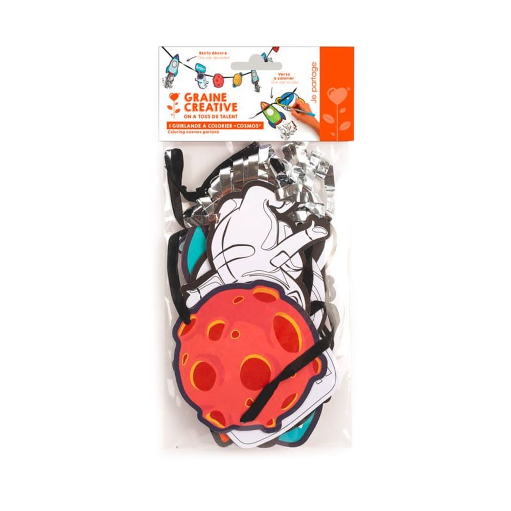 Guirlande espace à customiser 2m