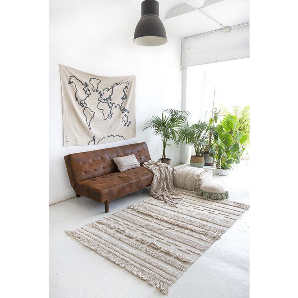 Alfombra de algodón natural 140 x 200 - Maisons du Monde