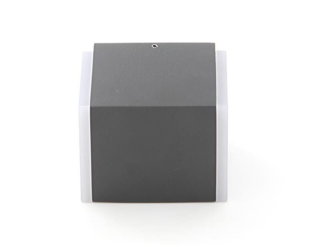 Applique murale extérieure aluminium gris H9,7cm - Maisons du Monde