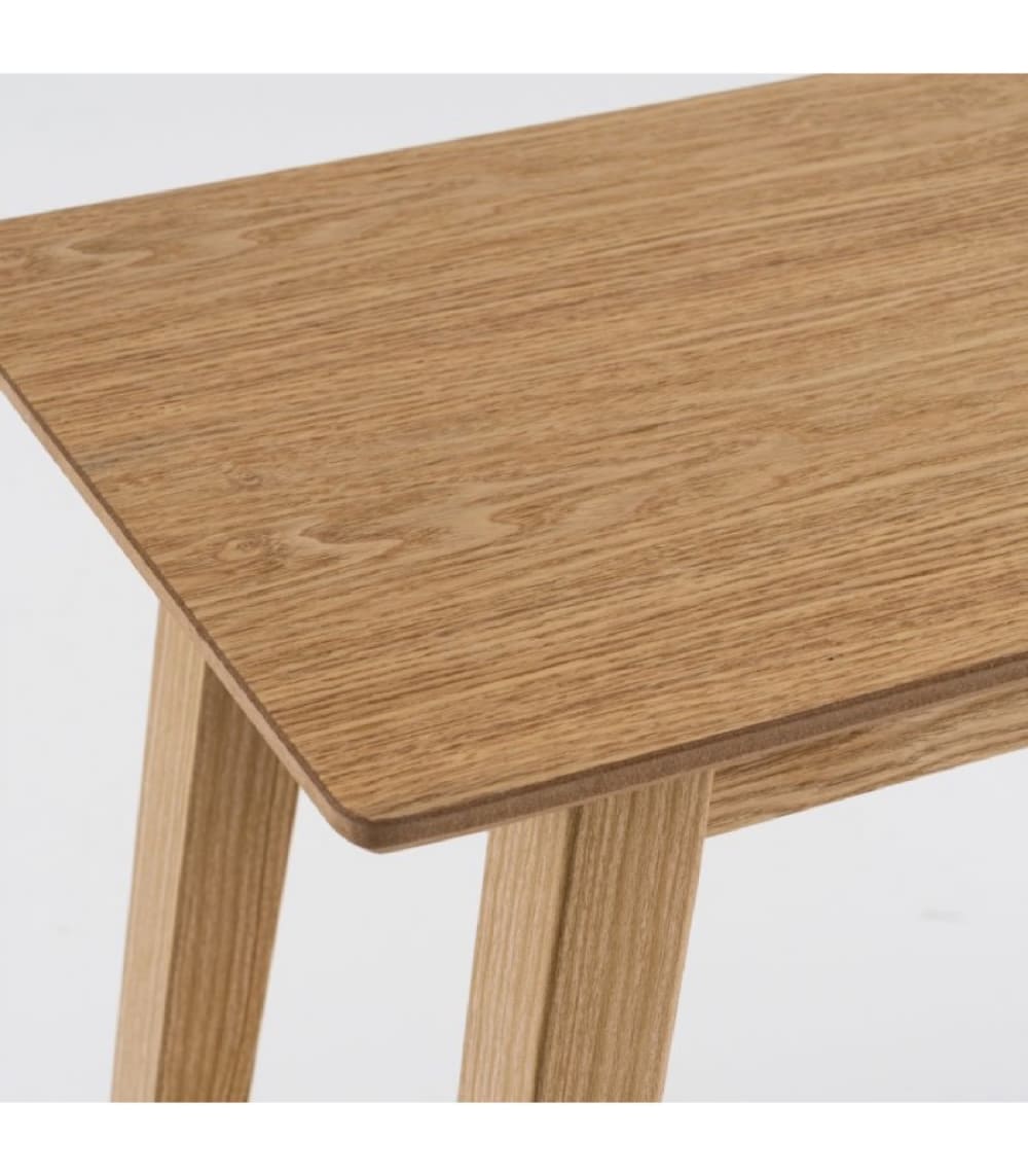 Console d'entrée en bois MDF 2 étages