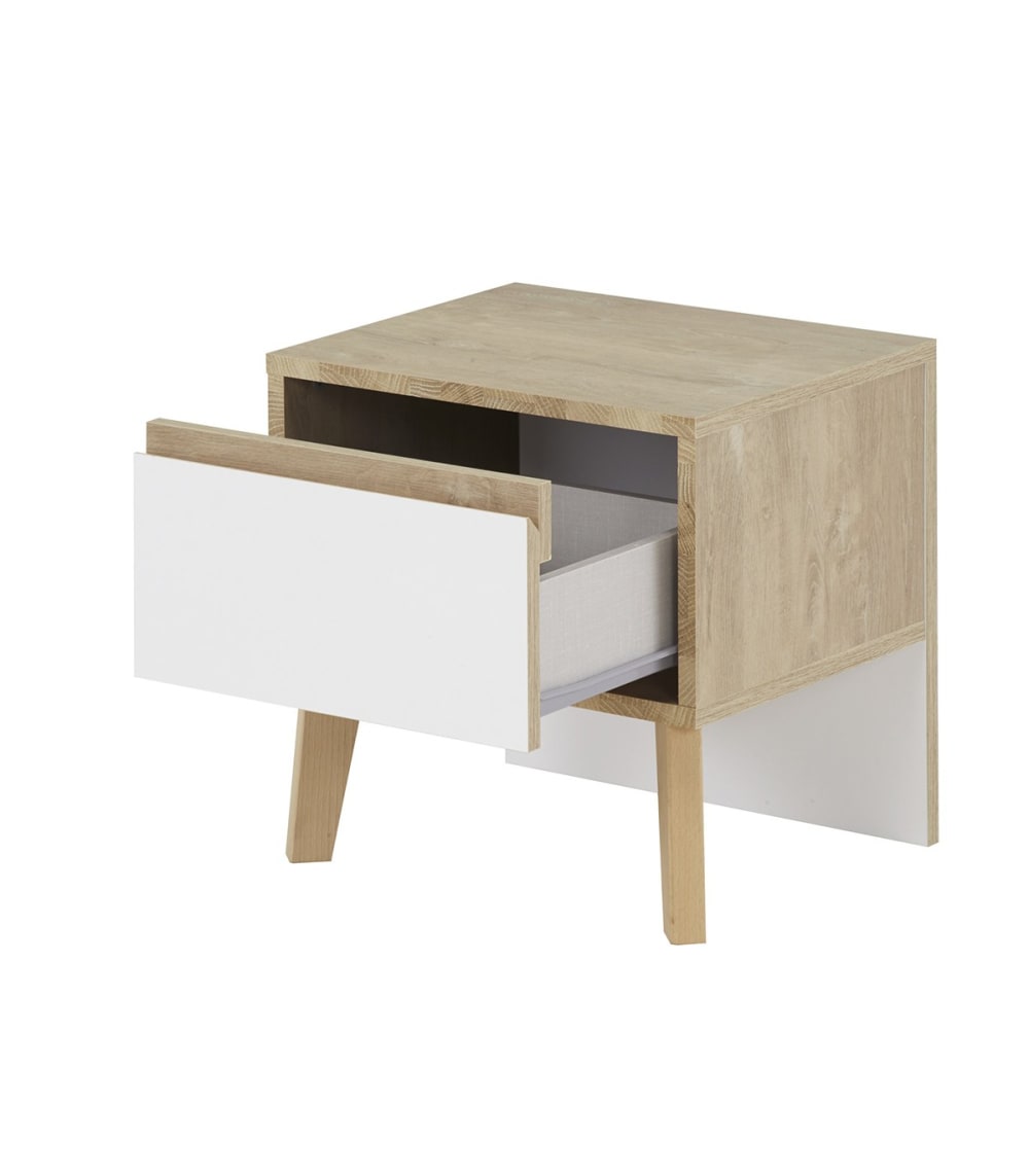 Chevet 1 tiroir H41cm - Maisons du Monde
