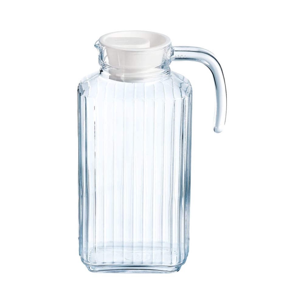 Broc en verre avec bec verseur et poignée 1,7L Broc en verre avec bec verseur et poignée 1,7L