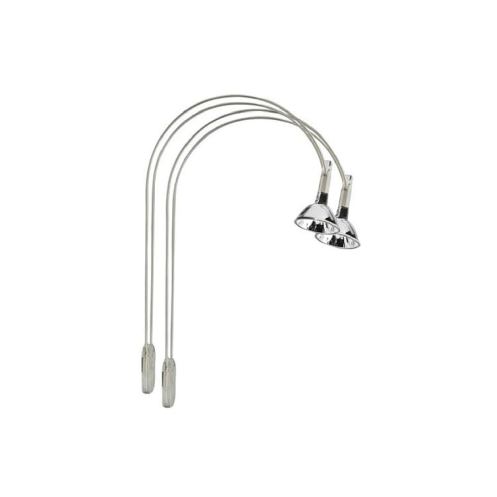 Paulmann Applique 2 lumières métal H30cm Argenté