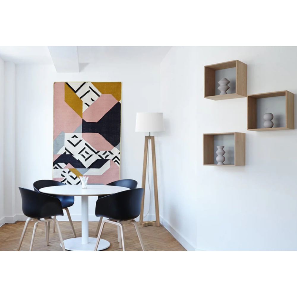 Lampadaire bois H169cm — vue 4