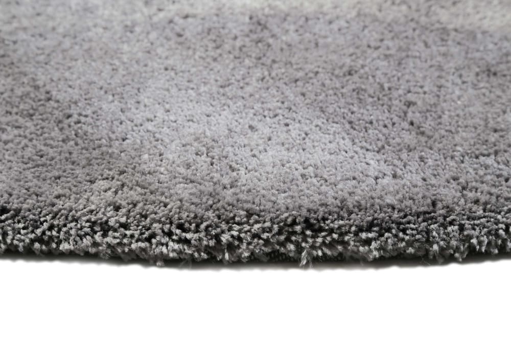 Tapis poils longs tufté doux gris 120x170 — vue 4
