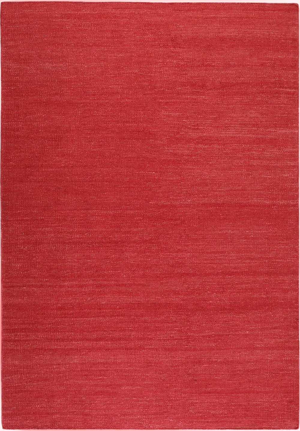 Esprit Nachhaltiger Kelim Baumwoll-Teppich rot, für alle Zimmer 200x290 style modern Öko-Tex Zertifikat - Baumwolle