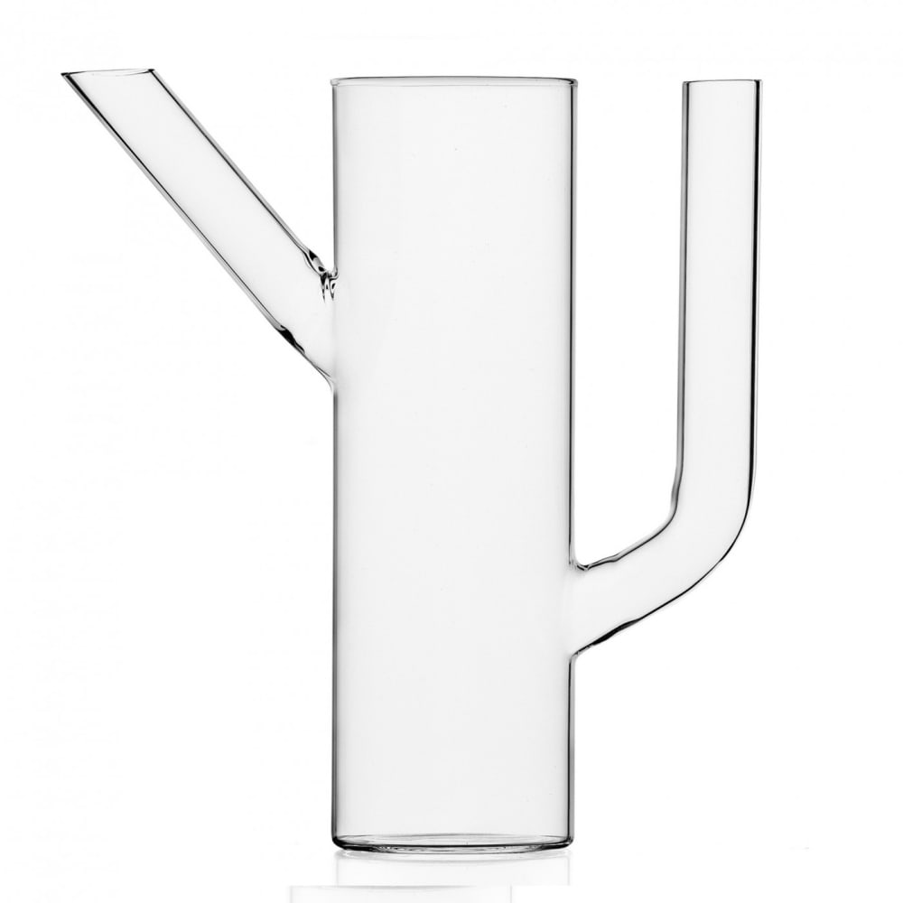 Ichendorf Carafe en verre cactus 120cl Transparent